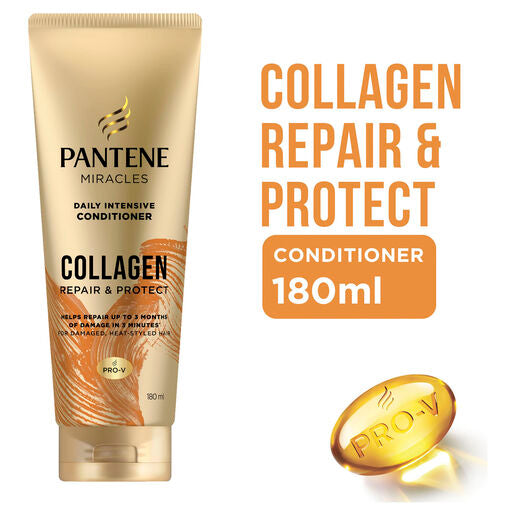 Pantene Miracles Collagen Repair & Protect Daily Intensive Conditioner 180 ml