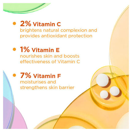 Simple Booster Serum 10% Vitamin C+E+F for youthful, glowing skin 30mL
