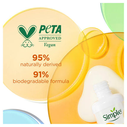Simple Booster Serum 10% Vitamin C+E+F for youthful, glowing skin 30mL