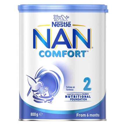 Nestle Nan COMFORT 2 Follow-on Baby Formula From 6-12 Months 800g