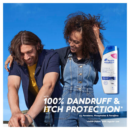 Head & Shoulders Clean & Balanced Anti Dandruff Shampoo For Clean Scalp 660 ml