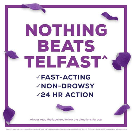 Telfast 180mg 50 Tablets