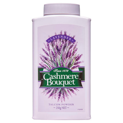 Cashmere Bouquet Talcum Powder, 250g, Fresh Lavender