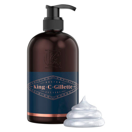 King C. Gillette Men's Beard And Face Wash 350mL