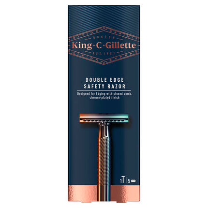 King C. Gillette Men's Double Edge Safety Razor 5 Pack