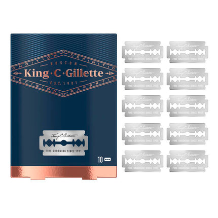 King C. Gillette Men's Double Edge Safety Razor 5 Pack