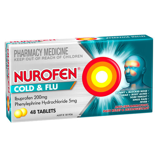 Nurofen Cold & Flu PE Tablets 48