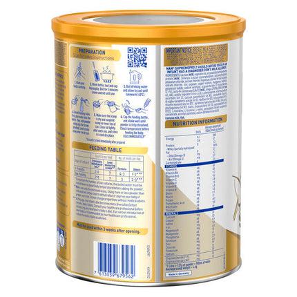 Nestle Nan SUPREMEpro 2 Follow-on Baby Formula 6-12 Months Powder 800g