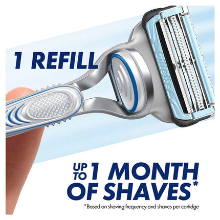 Gillette Skinguard Razor Blades 8 Cartridges Refills