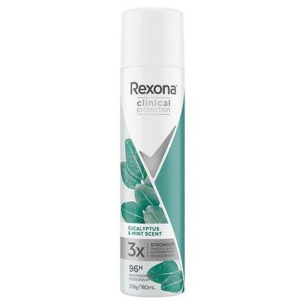 Rexona Women Clinical Protection Antiperspirant Eucalyptus & Mint 180 mL
