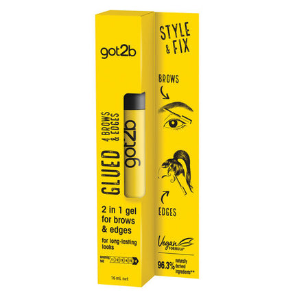 Schwarzkopf Got2B Glued 4 Brows and Edges 2 in 1 Gel Strong Hold 16ml