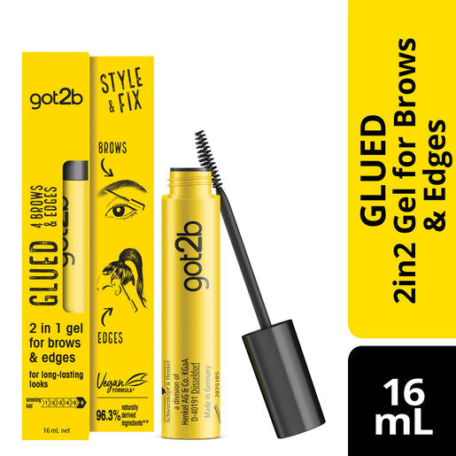 Schwarzkopf Got2B Glued 4 Brows and Edges 2 in 1 Gel Strong Hold 16ml