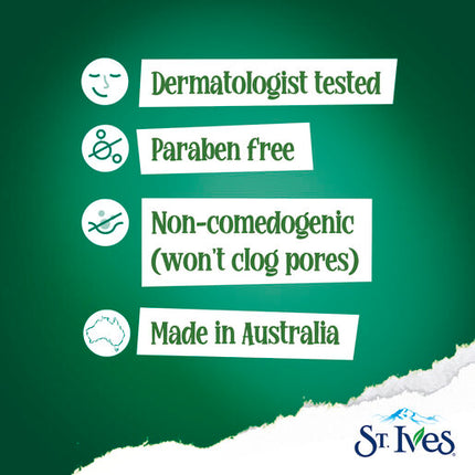 St Ives Naturally Clear Scrub Green Tea 150ml