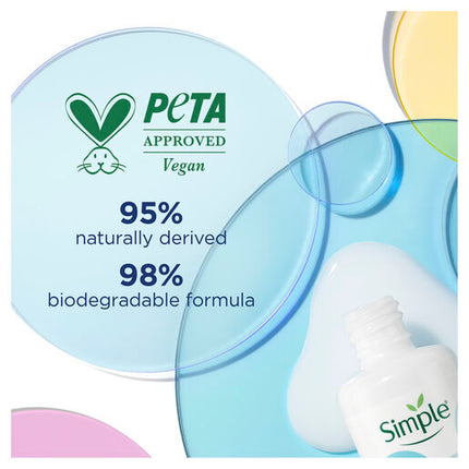 Simple Booster Serum 3% Hyaluronic Acid & B5 for hydrated, softer skin 30mL