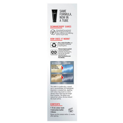 Schwarzkopf LIVE Colour Metallic Denim Steel 75ml