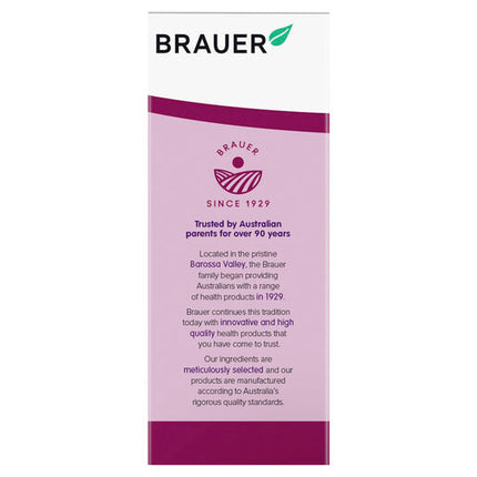 Brauer Eldeberry Dry Cough Liquid Cherry Flavour 200ml