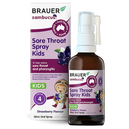 Brauer Sore Throat Spray Kids 50ml
