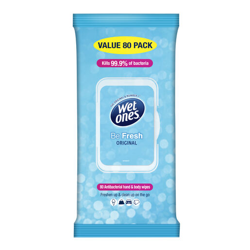 Wet Ones Be Fresh 80