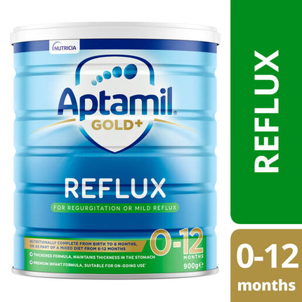 Aptamil Gold+ Reflux Baby Infant Formula Regurgitation or Mild Reflux From Birth to 12 Months 900g