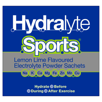 Hydralyte Sports Lemon Lime 12 Sachet