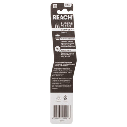 Reach Between Toothbrush Firm