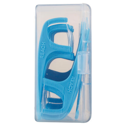 Reach Dental Floss Pick 50 Pack Cleans 3 Ways
