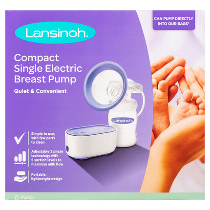 Lansinoh Compact Single Electric Breast Pump