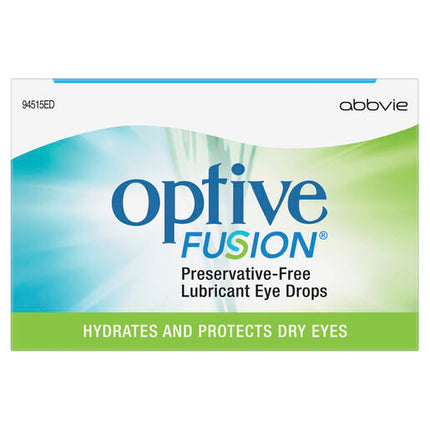 Optive Fusion Preservative-Free Lubricant Eye Drops 30 x 0.4mL