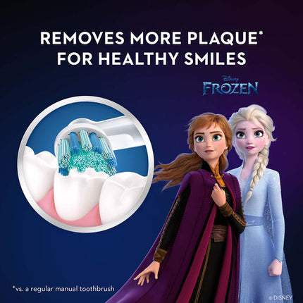 Oral-B Kids Frozen 3+ Years Replacement Brush Head 2 Pack