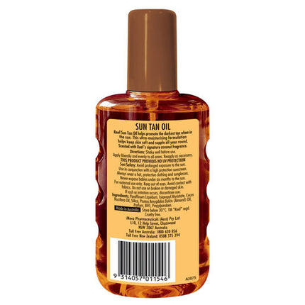 Reef Moisturising Sun Tan Oil Spray No SPF 220ml