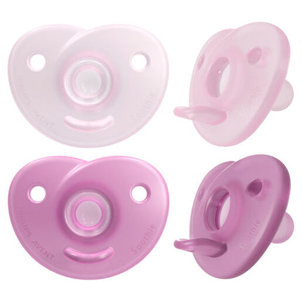 Avent Soothie 0-6 months Pink 2-pack
