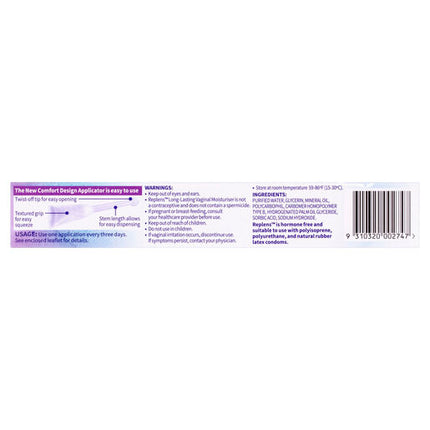 Replens Vaginal Moisturiser 3 Pack