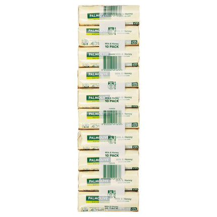Palmolive Naturals Bar Soap, 10 Pack x 90g, Moisture Care with Natural Milk & Honey