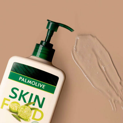 Palmolive Skin Food Body Wash Soap 1L Desert Lime Natural AHA