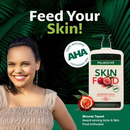 Palmolive Body Wash Skin Food Quandong Peach 1L