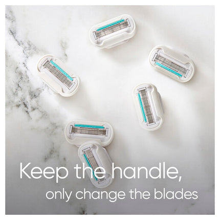 Gillette Venus Deluxe Smooth Sensitive Refill Blades 4count