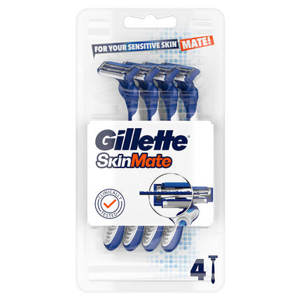 Gillette SkinMate Sensitive Disposable Razor for Men