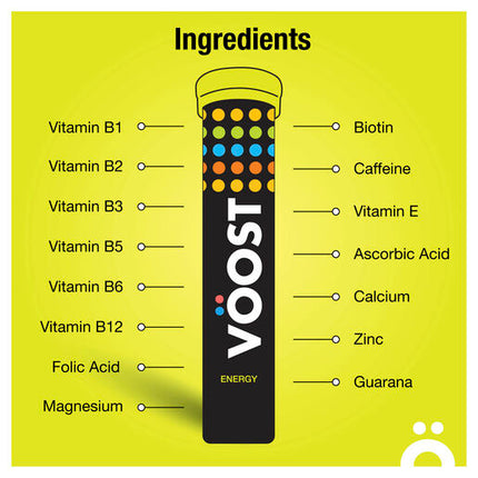 Voost Energy Orange And Mango Effervescent 40 Pack