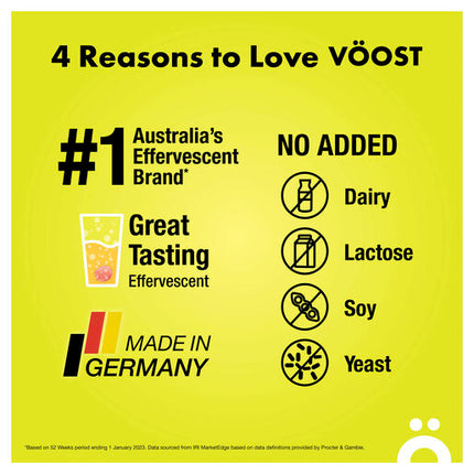 Voost Energy Orange And Mango Effervescent 40 Pack