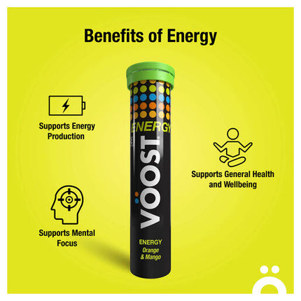 Voost Energy Orange And Mango Effervescent 40 Pack
