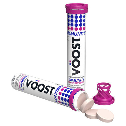 Voost Immunity Blackcurrant 20 Effervescent Tablets