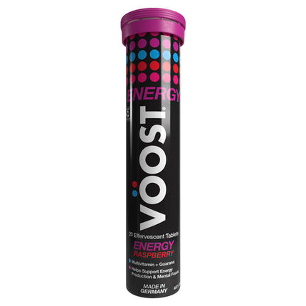 Voost Energy Raspberry Effervescent Tablets 20 Pack