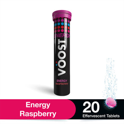 Voost Energy Raspberry Effervescent Tablets 20 Pack