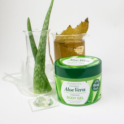 John Plunkett's Hi-Potency Aloe Vera Hydrating Body Gel 400mL