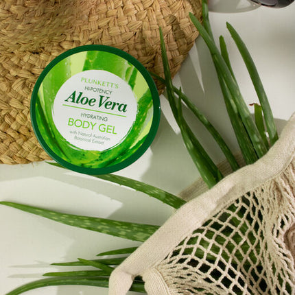 John Plunkett's Hi-Potency Aloe Vera Hydrating Body Gel 400mL