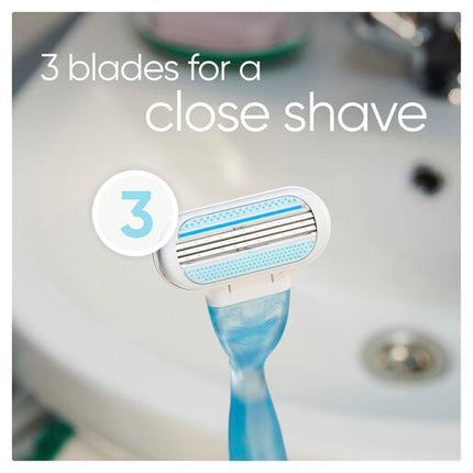 Gillette Venus Smooth Women's Razor Blade Refills, 8 Count