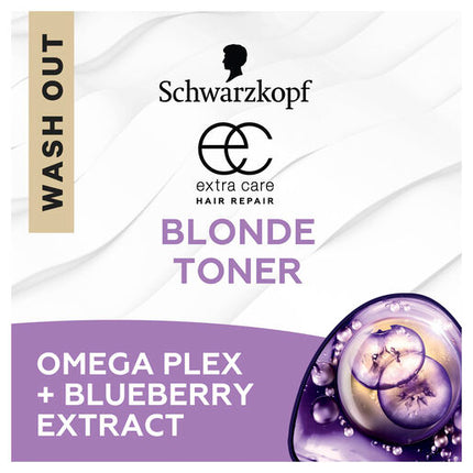 Schwarzkopf Extra Care Blonde Anti-Yellow Toning Blonde Toner 250mL