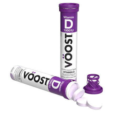 Voost Vitamin D Berry Effervescent Tablets 20 Pack