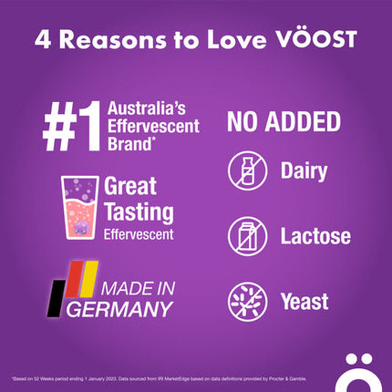 Voost Vitamin D Berry Effervescent Tablets 20 Pack