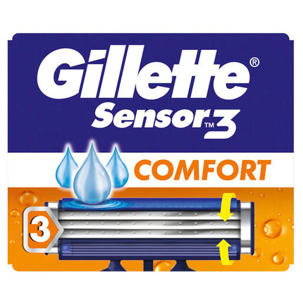 Gillette Sensor3 Comfort 8pk Disposable Razors